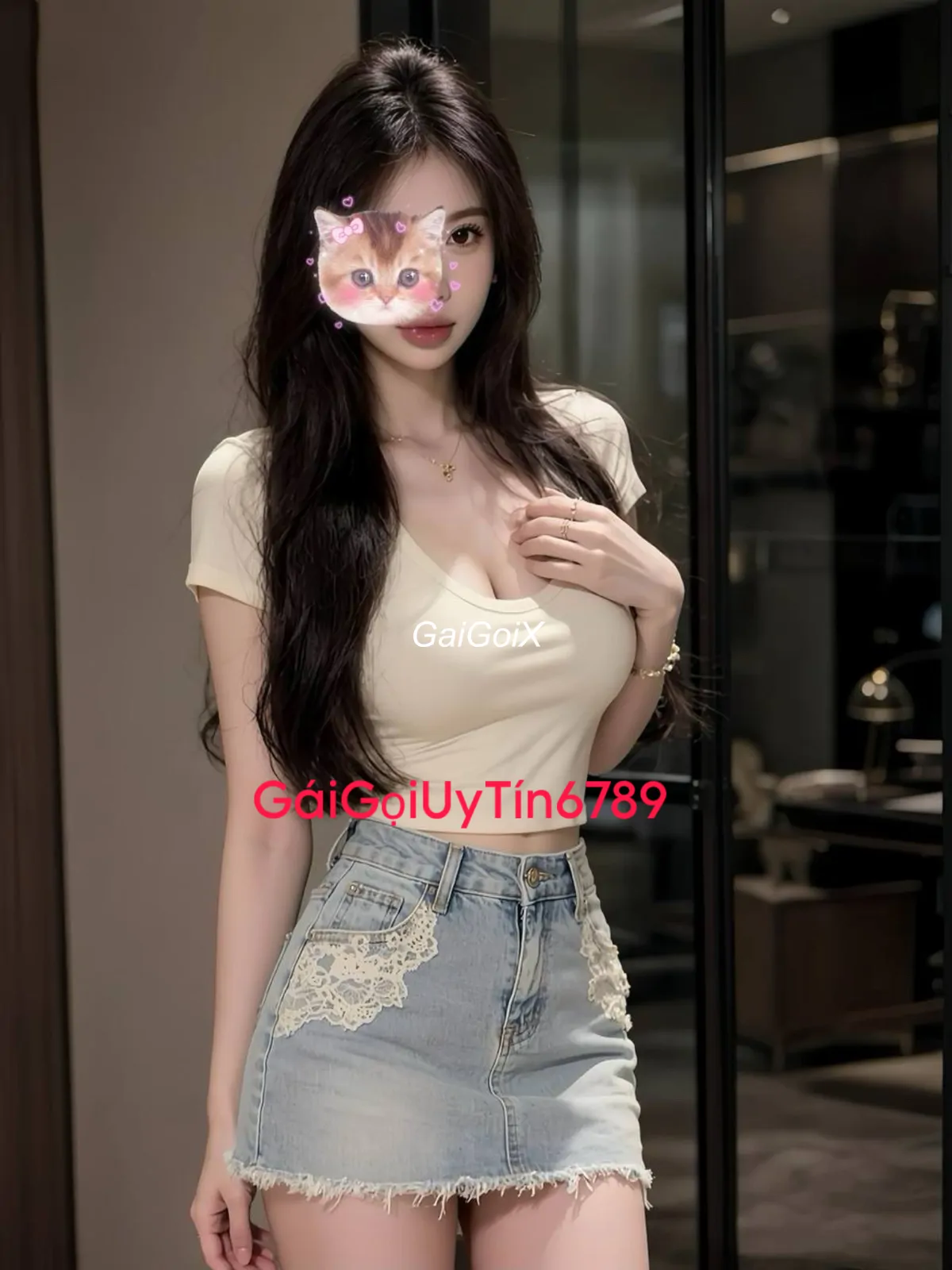 Hotgirl❤️HẠNH AMY 2K2❤️Xinh Trắng Chân Dài Mình Dây Vú To-Vui Vẻ Nhiệt Tình Làm Tình Điêu Luyện 1