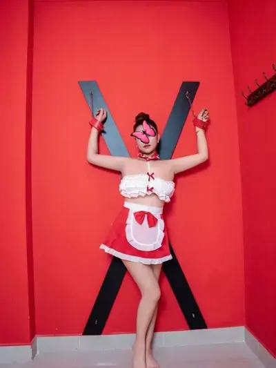 Quỳnh Như gái Miền Tây gầm cao máy thoáng điện nước dư dả Cosplay sexy áo dài, ren lưới thumb 3